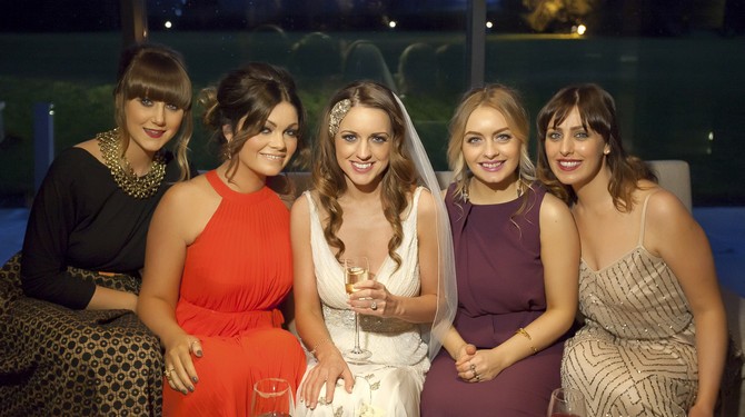 winter wedding guest style. real wedding by claire durkin photography winter wedding guest style