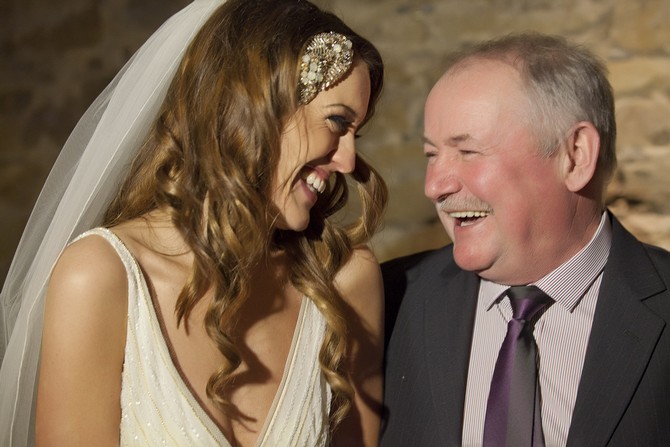 bride and father of the bride