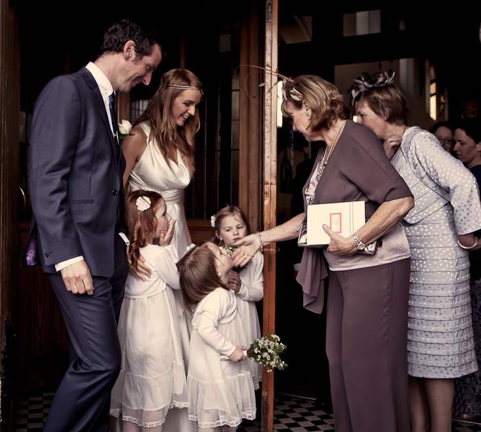 wedding receiving line
