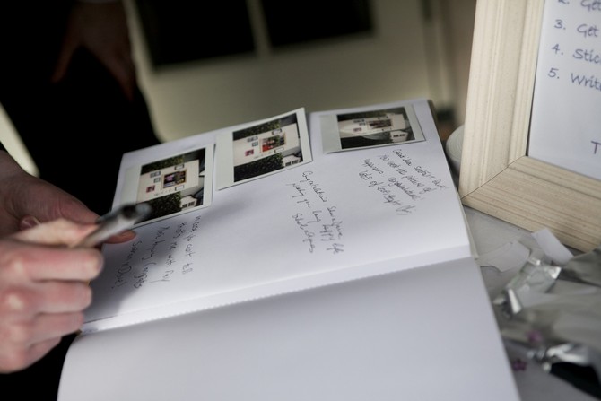 diy wedding guestbook photobooth poloroid weddingsonline.ie penry photography diy photobooth poloroid wedding guest book