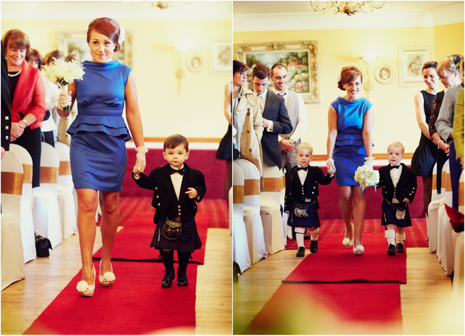 walking up the aisle