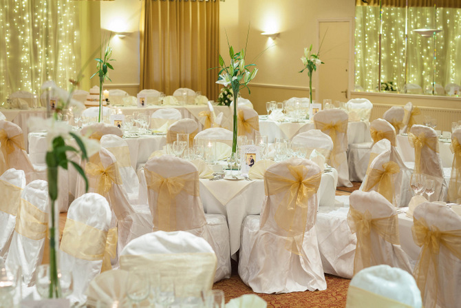 wedding reception at the glenside hotel