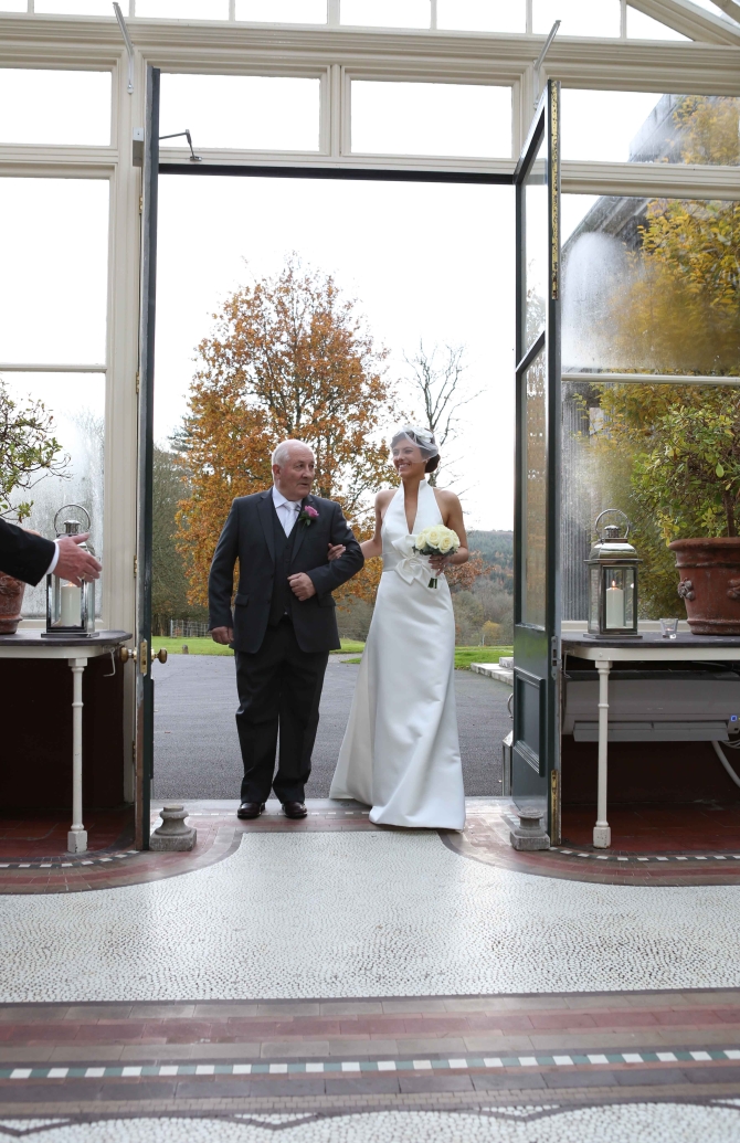 bride entrance wedding ceremony