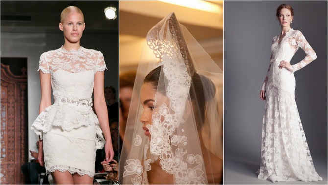 lace wedding dresses