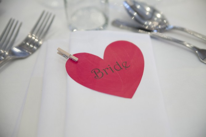 diy wedding ideas place settings heart weddingsonline.ie heart wedding decor place settings