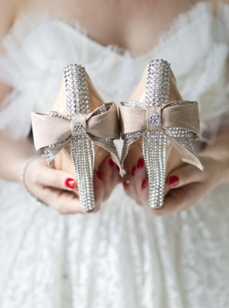 aruna seth wedding shoe bride. The Ultimate Wedding Shoes on WeddingsOnline.ie aruna seth bride real wedding bows shoes