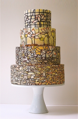 mustard hand painted wedding cake mustard hand painted wedding cake