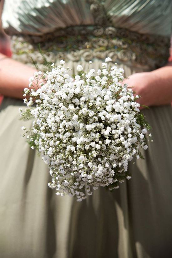 babys breath wedding bouquet via weddingsonline.ie baby's breath wedding bouquet