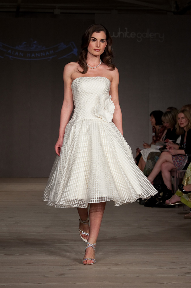 alan hannah alexis wedding dress tea length