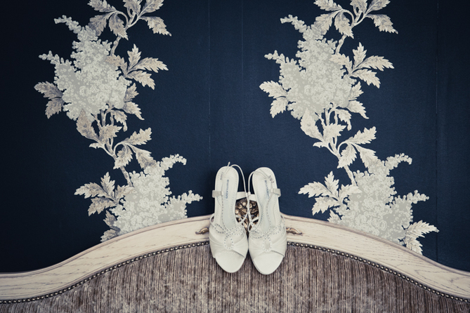 wedding shoes navy white