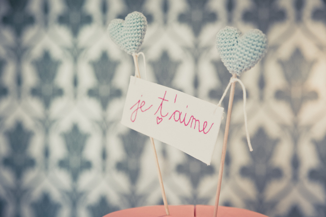 wedding cake topper alternative bunting