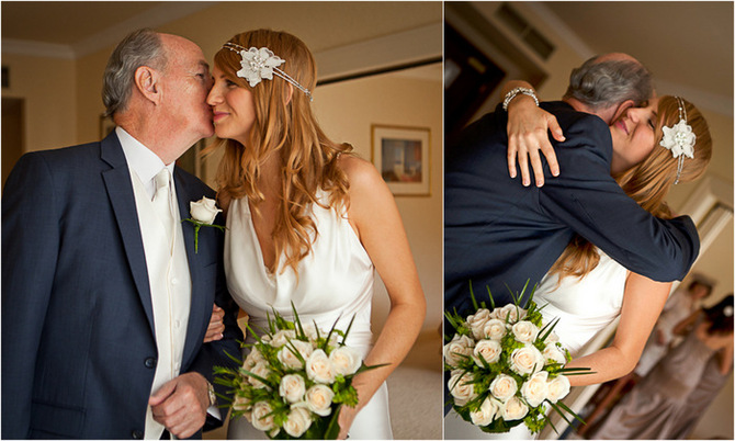 father of the bride moment