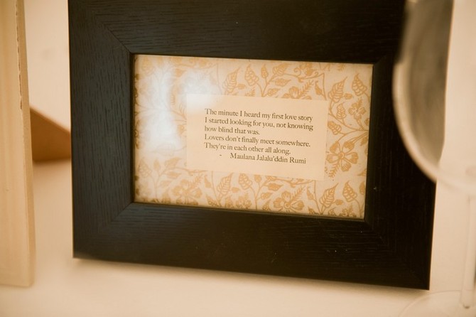 wedding poam centerpiece