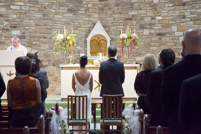 wedding church ceremony