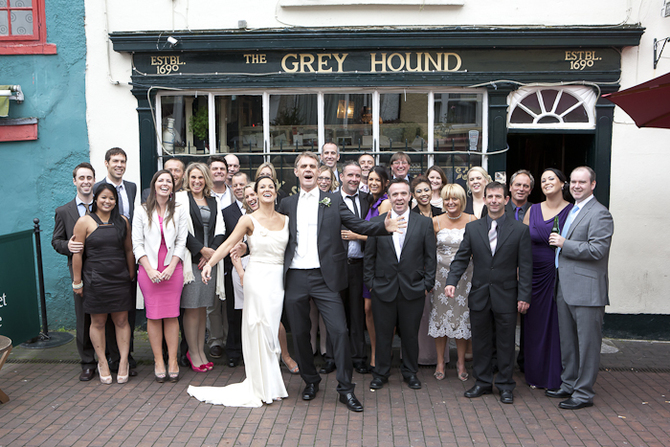 irish pub wedding