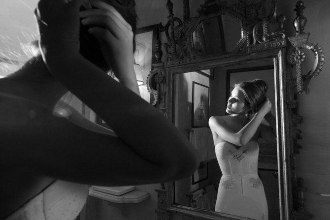 wedding dress corset sweetheart inbal dror