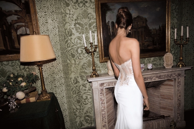 wedding dress lace inbal dror