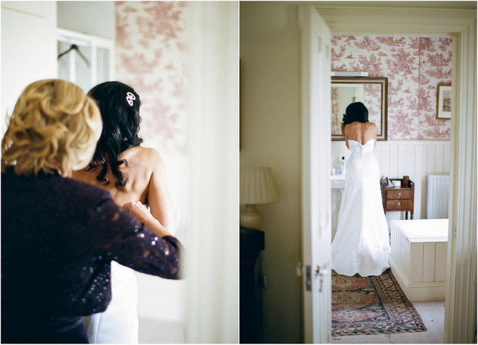 getting ready wedding