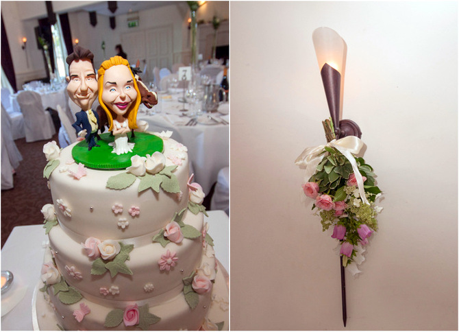 wedding cake topper character