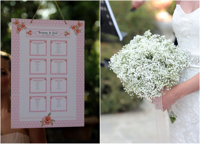 baby's breat bouquet wedding