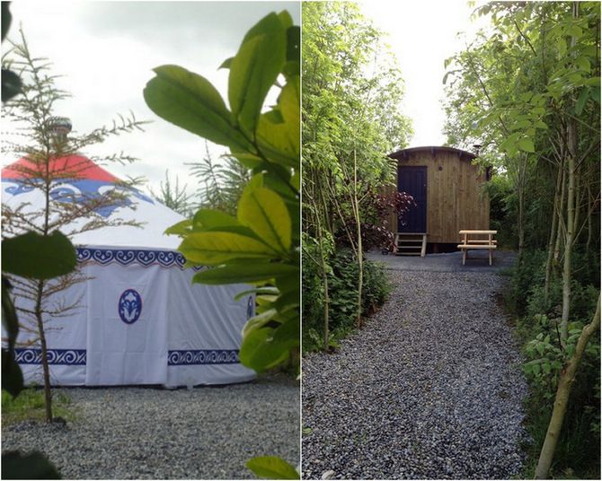 mount druid hut yurt