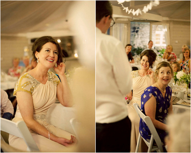 wedding speeches reactions