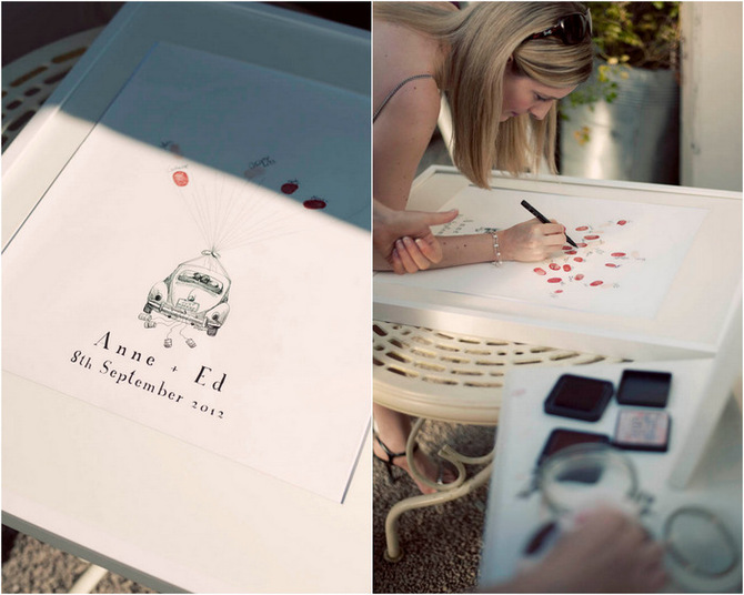 wedding wish tree paint