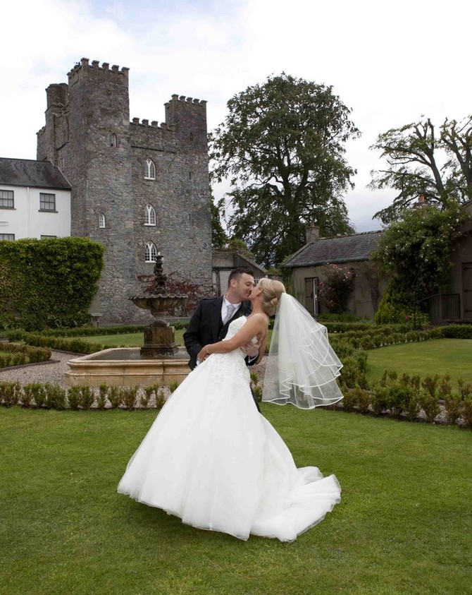 real wedding barberstown castle