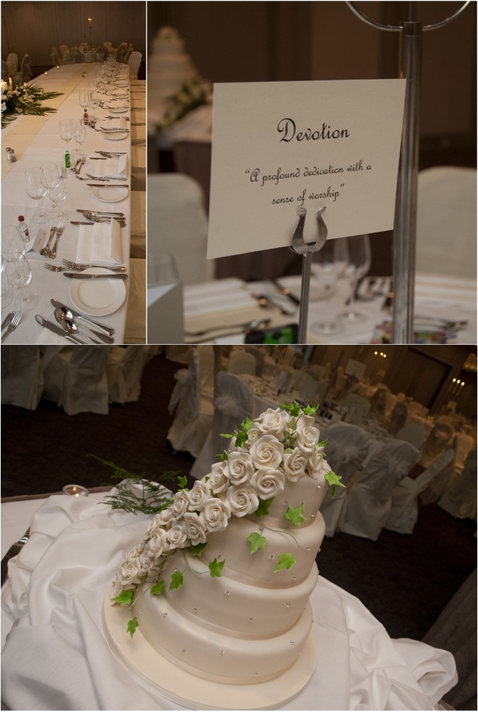 purple wedding details ireland