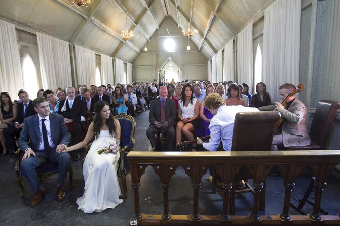 wedding ceremony mount druid camping