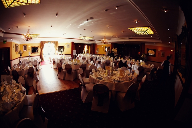 waterside house hotel reception room wedding
