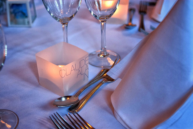 wedding paper candles