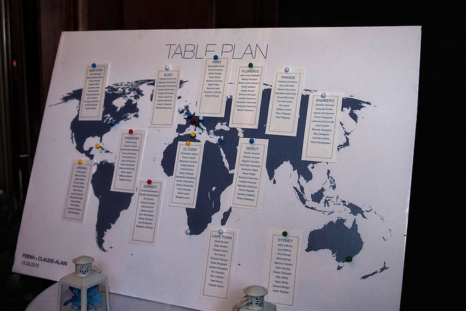 destination table plan wedding blue