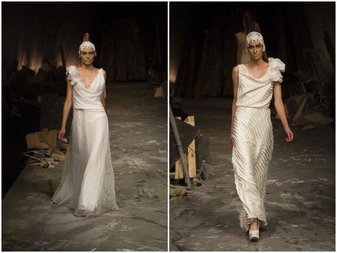 david fielden 2012 collection runway via WeddingsOnline.ie david fielden runway