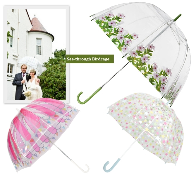 wedding umbrellas colourful lulu guinness