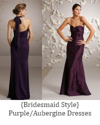 purple bridemaids