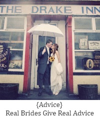 real advice from brides