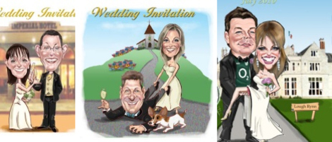 Caricatures by Niall O Loughlin - The complimentary caricaturist. image